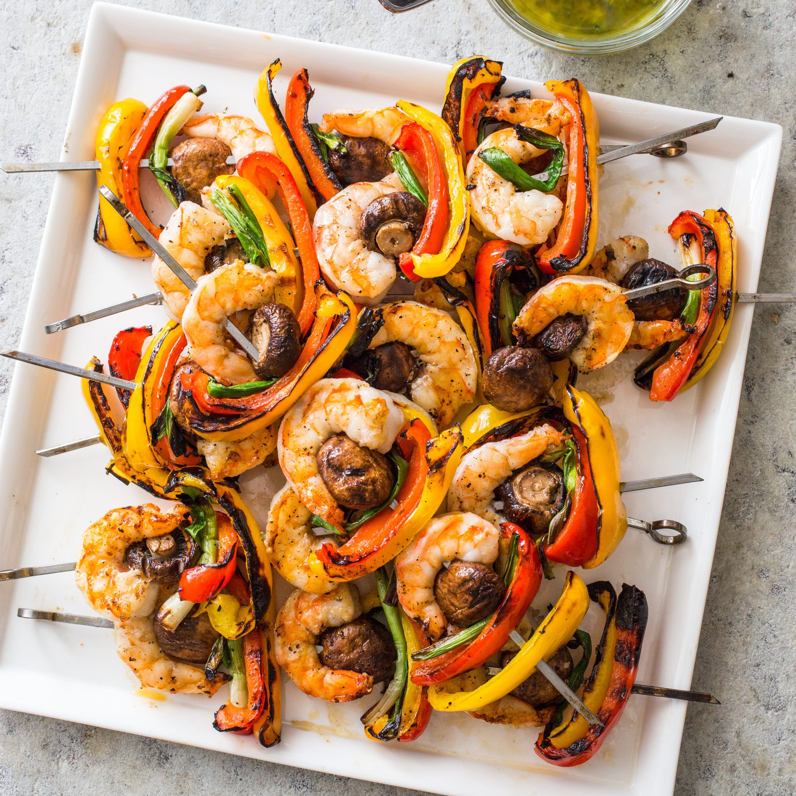 Grilled Prawn Kabobs
