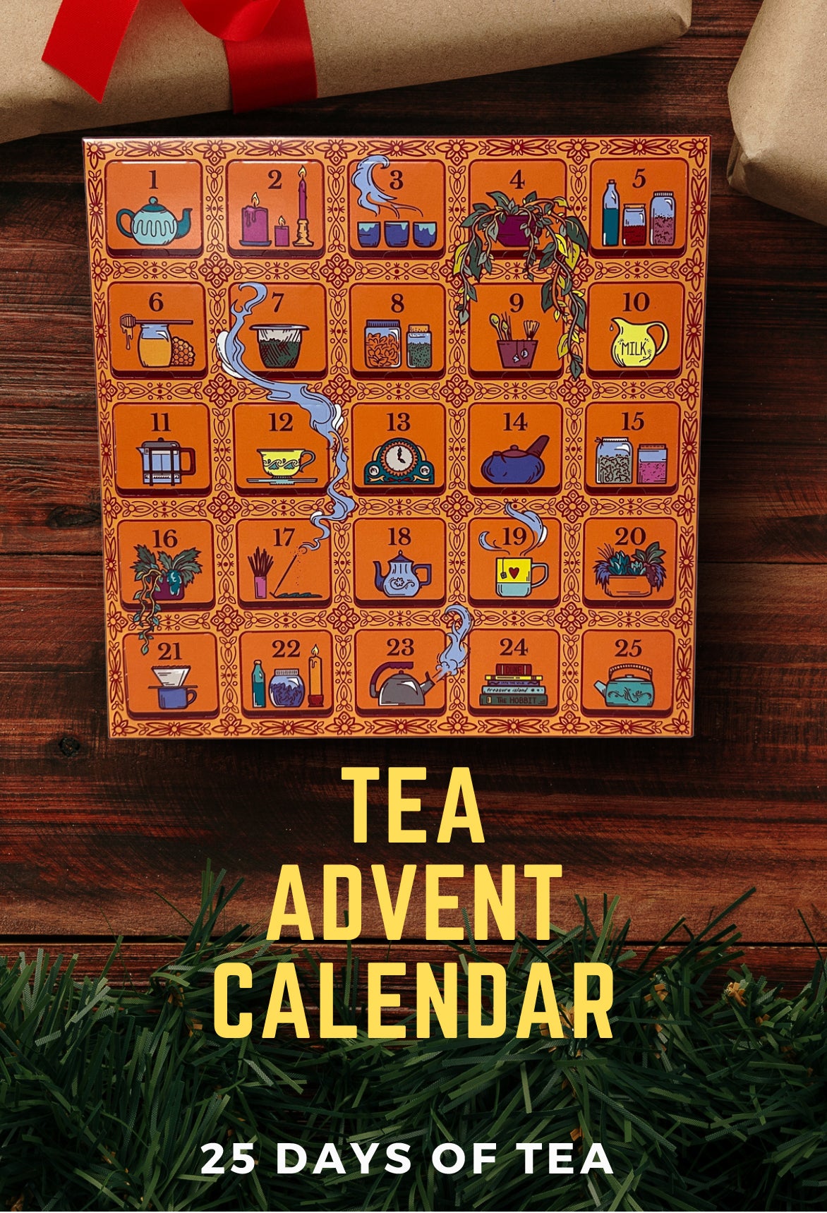 2024 Premium Tea Advent Calendar with 25 Tea bags