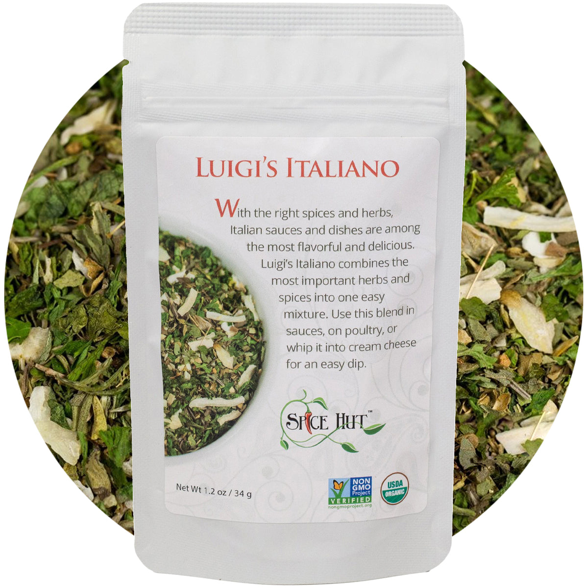 Luigi s Italiano Organic Herbs Italian Seasoning The Spice Hut