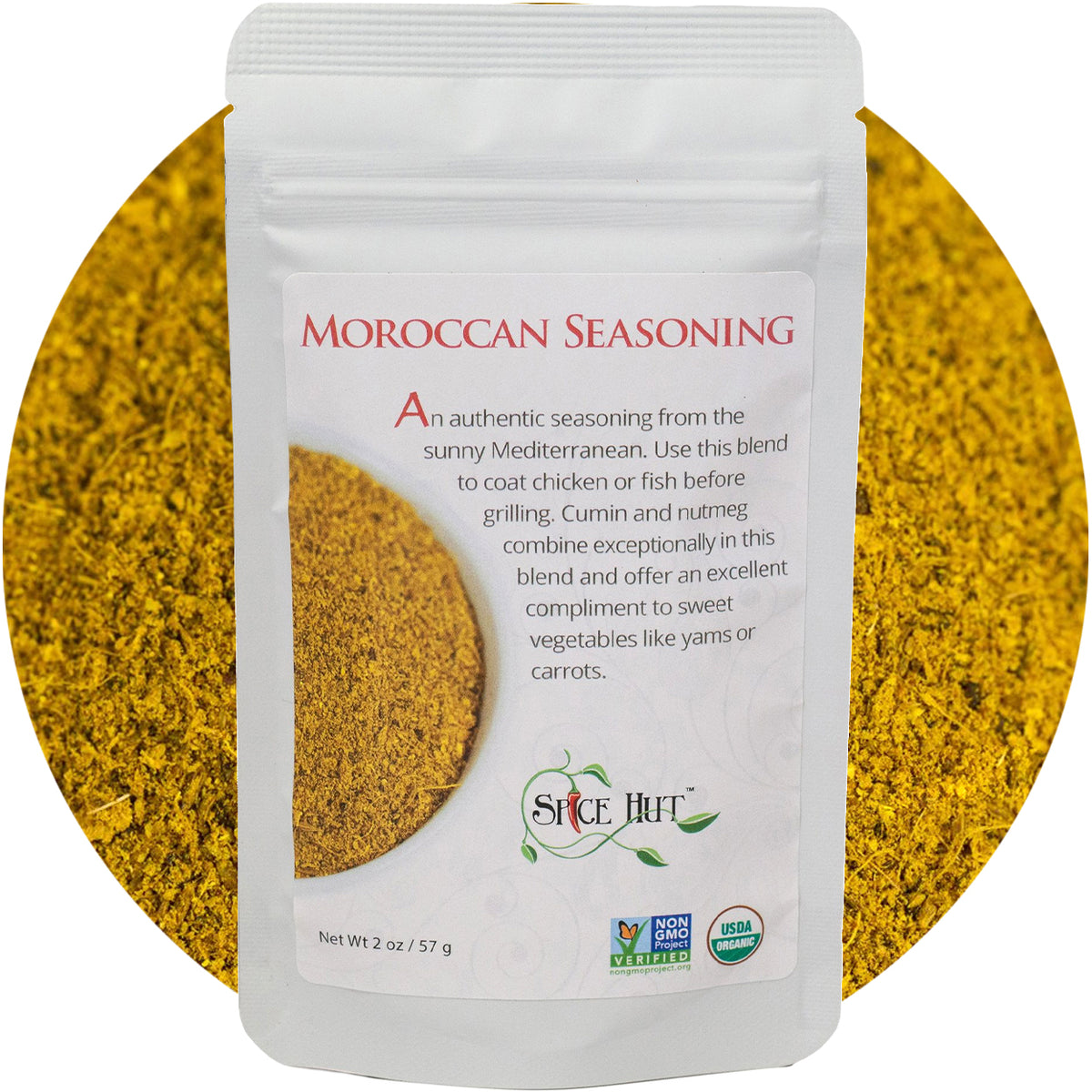 Organic Moroccan Seasoning | Mediterranean Cooking Spice