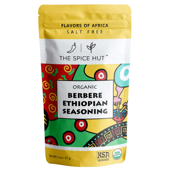 Organic Berbere Seasoning - Ethiopian Spice Mix for African Cooking