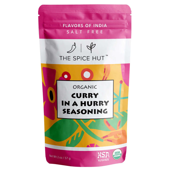 Organic Curry In a Hurry | All-Purpose Curry Blend for Veggies, Meats, and Lentils