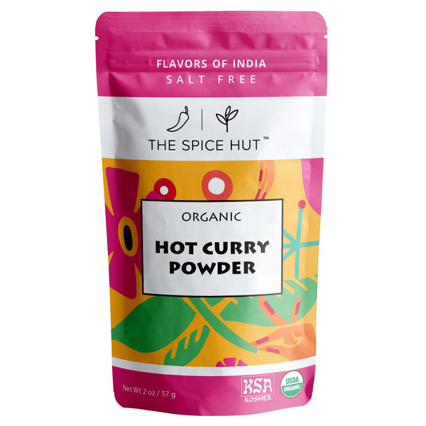 Organic Hot Curry Powder | Easy-to-Use Curry Powder for Indian Cooking