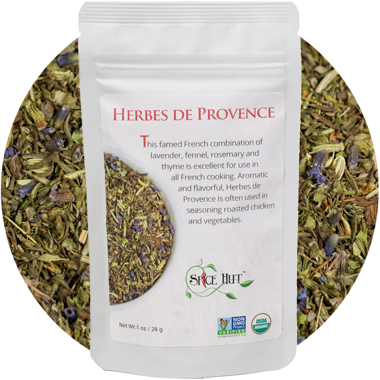 Organic Herbes De Provence | Spice Blend | Cooking Seasoning
