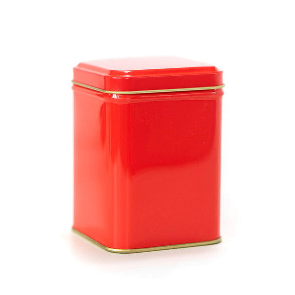 Square Tin - Red