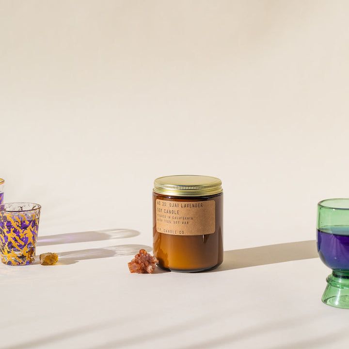 Ojai Lavender - 7.2 oz Soy Candle | P. F. CANDLE CO