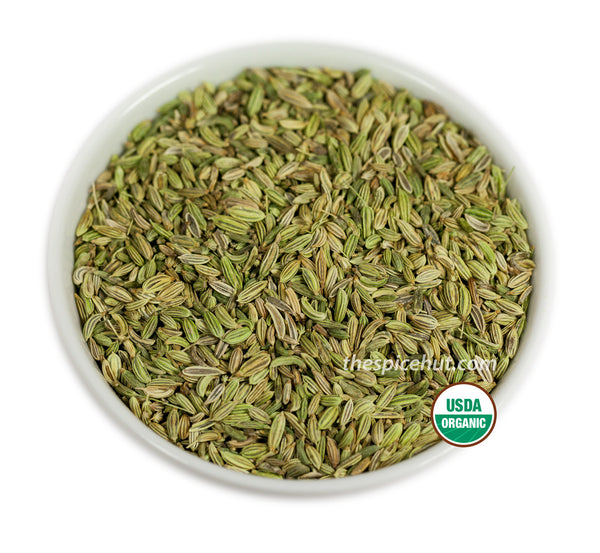 The Spice Hut Organic Fennel, Whole or Ground Powder