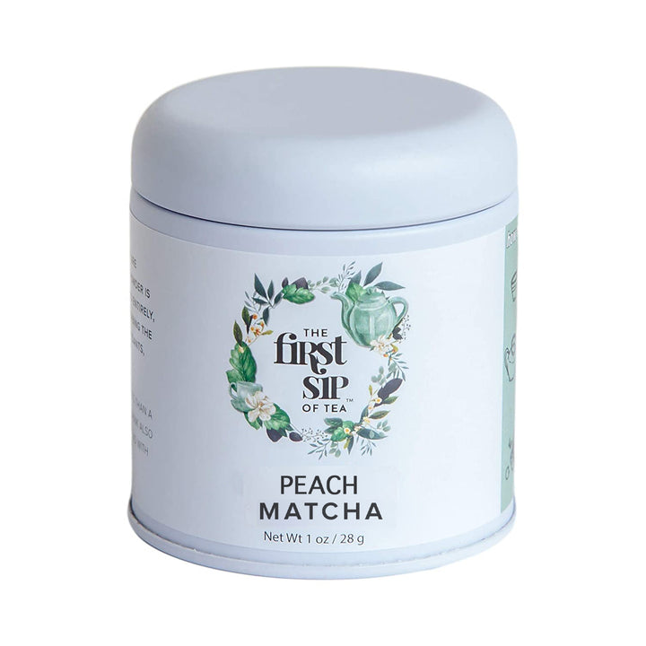 Peach Green Tea Matcha Powder