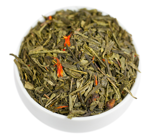 Pomegranate Green Tea | Loose leaf | First sip of tea | Fruity | Smooth