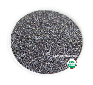 Organic Poppy Seeds Blue, Organic - Spice - Spice Hut