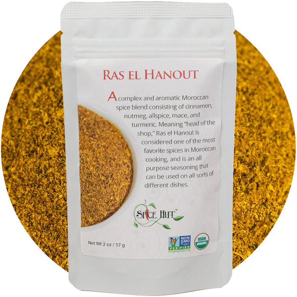 Organic Ras el Hanout  Moroccan Cooking Spice Blend – The Spice Hut