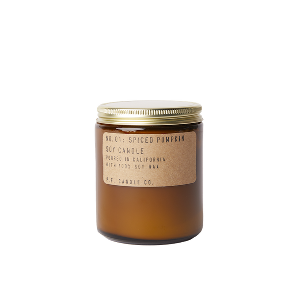 Spiced Pumpkin - 7.2 oz Soy Candle | P. F. CANDLE CO