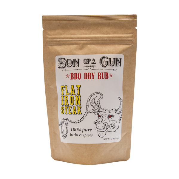 Flat Iron Steak - Son of a Gun Seasonings