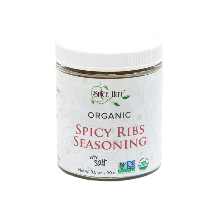 Organic Spicy Ribs & Steak Seasoning - BBQ Seasoning for Beef