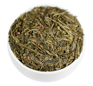 Raspberry Green Tea | Loose leaf | First sip of tea | Fruity | Healthy | Blackberries