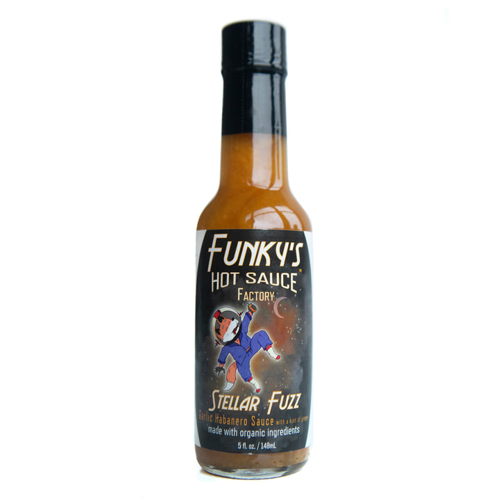 STELLAR FUZZ - 5OZ BOTTLE FUNKY'S HOT SAUCE