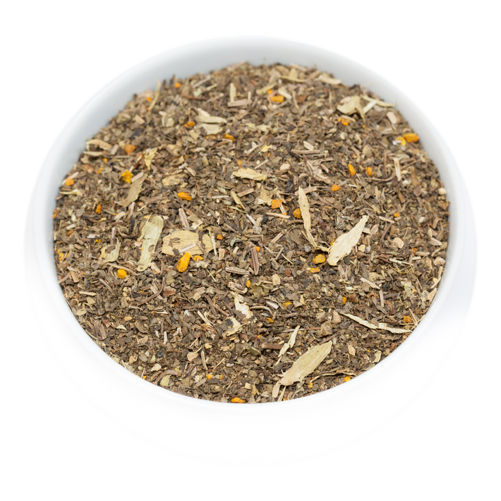 Organic Tulsi Chai Loose Leaf Tea | Indian Spiced Herbal Tea with Holy Basil by The Spice Hut