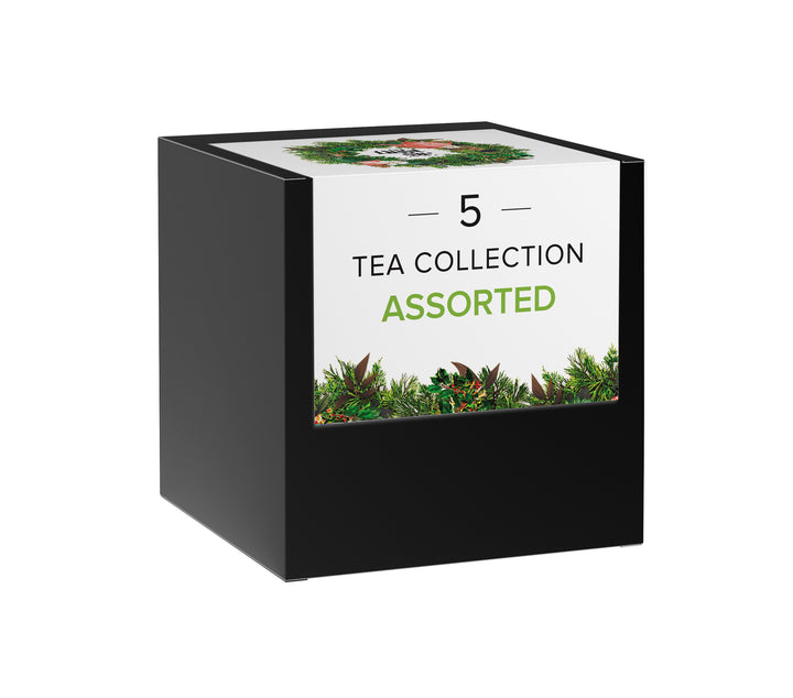 Assorted Tea - 5 Tea Collection | Gift Set | Loose Leaf | Sampler Box