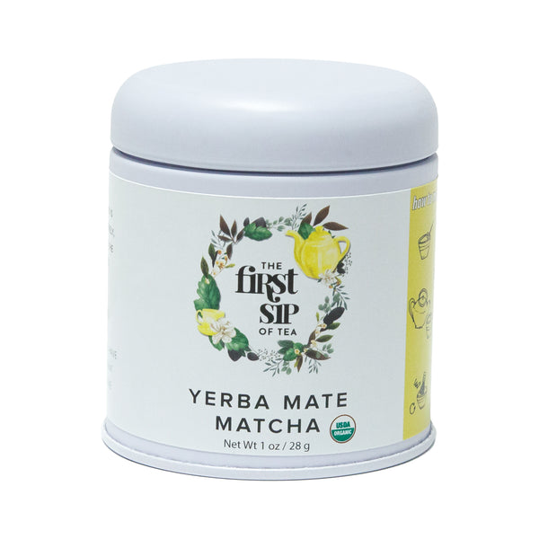 Organic Yerba Mate Matcha Powder - High Caffeine