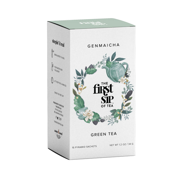 Genmaicha Green Tea | Toasted Rice Tea with Popcorn