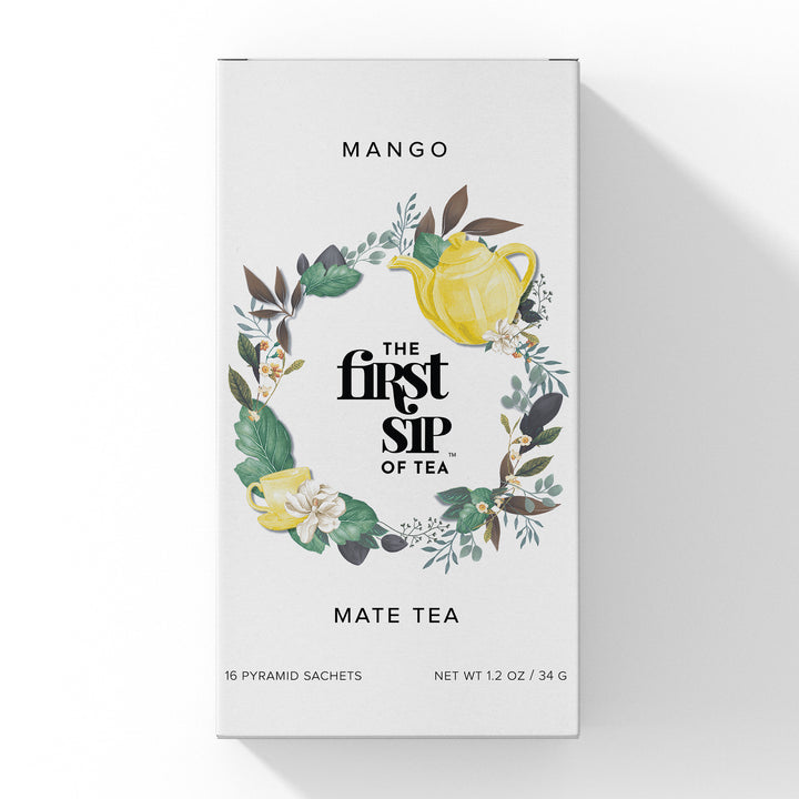 Mango Mate | Yerba Mate with Mango & Ginseng | High Caffeine